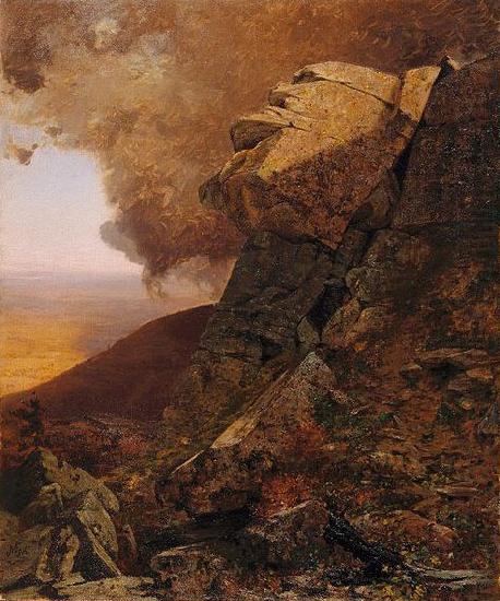 A Cliff in the Katskills, Jervis Mcentee